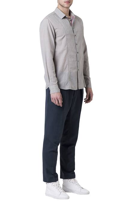 Suketdhir Cotton Mul Mul Full Sleeve Shirt 
