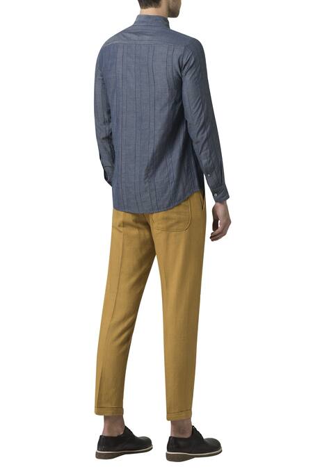 Suketdhir Running Stitch Detailed Shirt 