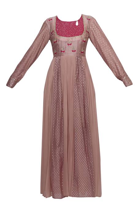 Buy Abhi Singh Pink Round Hand Embroidered Anarkali Set Online at Aza Fashions Buy_Abhi Singh_Pink Round Hand Embroidered Anarkali Set _Online_at_Aza_Fashions