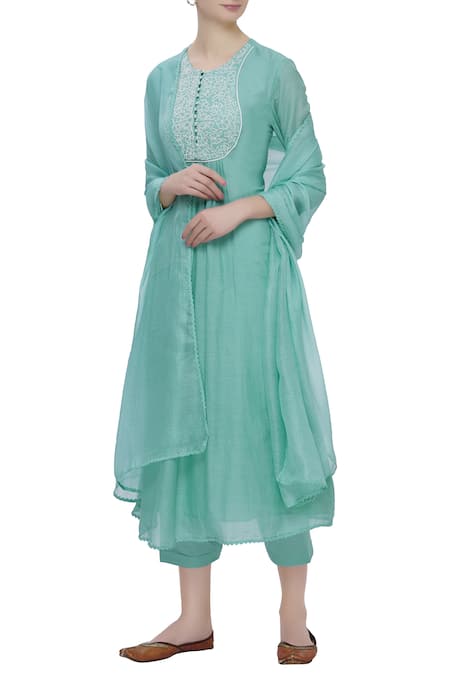 Neha Khullar Embroidered Kurta Set 