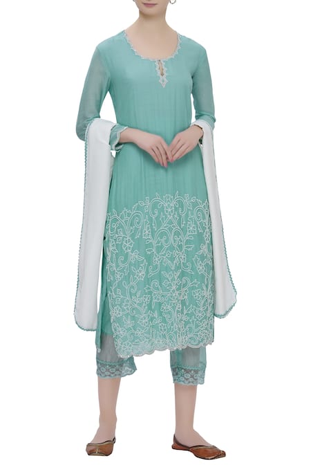 Neha Khullar Embroidered Kurta Set 