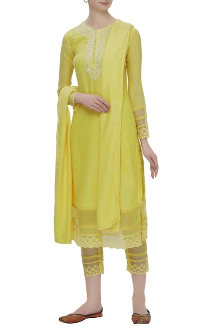 Neha Khullar Embroidered Kurta Set 