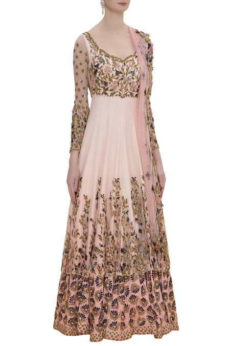 Buy Neha Mehta Couture Pink Hand Embroidered Kurta Set Online at Aza Fashions Buy_Neha Mehta Couture_Pink Hand Embroidered Kurta Set _Online_at_Aza_Fashions