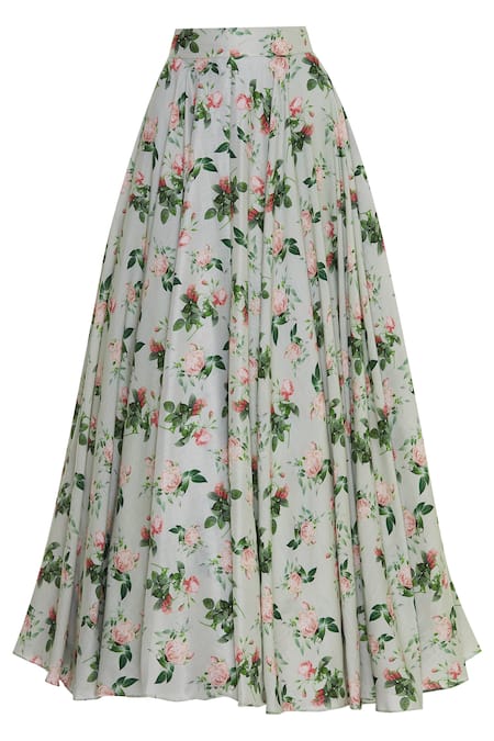 Buy Neha Mehta Couture White Leaf Neck Embroidered Lehenga Set Online at Aza Fashions Buy_Neha Mehta Couture_White Leaf Neck Embroidered Lehenga Set _Online_at_Aza_Fashions