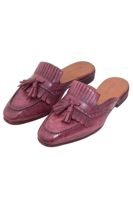 Toramally - Men Tassel Mule Shoes 