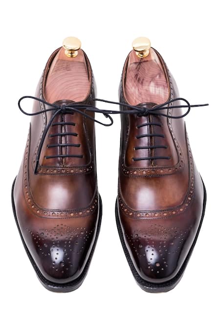 Toramally - Men Shaded Brogue Shoes 