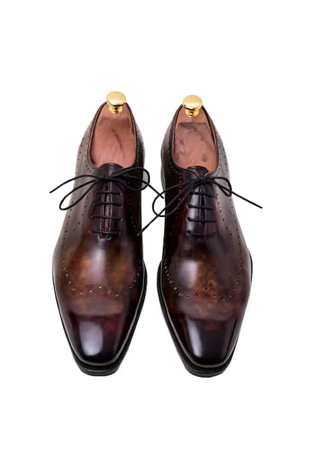 Toramally - Men Handpainted Brogue Shoes 