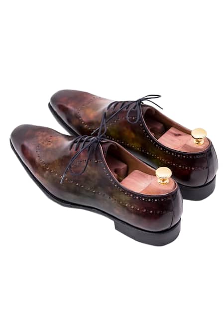 Toramally - Men Handpainted Brogue Shoes 