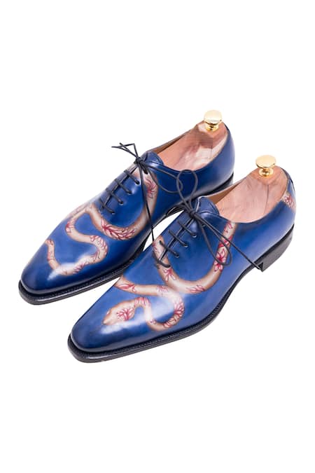 Toramally - Men Handpainted Oxford Shoes 