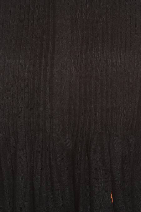 Shop Kaveri Black Floral Embroidered Dress Online at Aza Fashions Shop_Kaveri_Black Floral Embroidered Dress_Online_at_Aza_Fashions