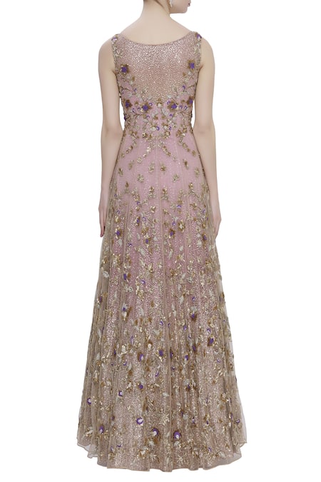 Sonal & Ekta Embellished Flared Gown 