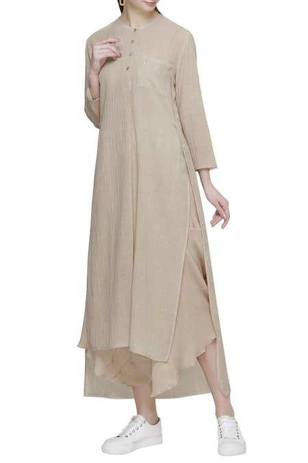 Urvashi Kaur Organic Cotton shibori dye Tunic 