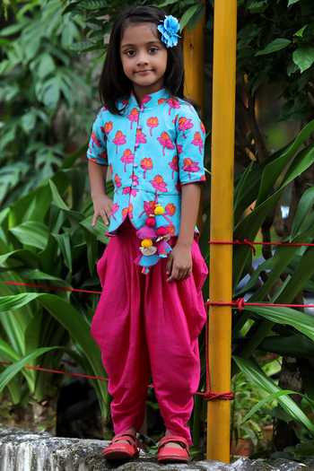 Buy Free Sparrow Printed Peplum Kurta 