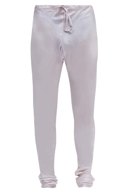 Shop_Vanshik_Peach Raw Silk Embroidery Bundi Kurta Set _Online_at_Aza_Fashions