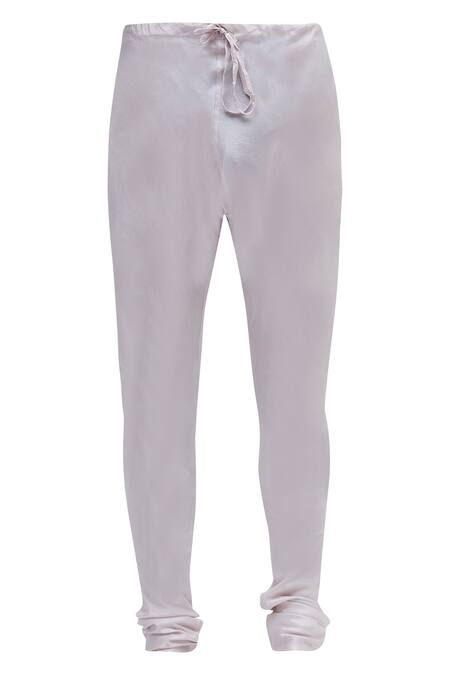 Shop_Vanshik_Peach Raw Silk Embroidered Bundi Kurta Set _Online_at_Aza_Fashions