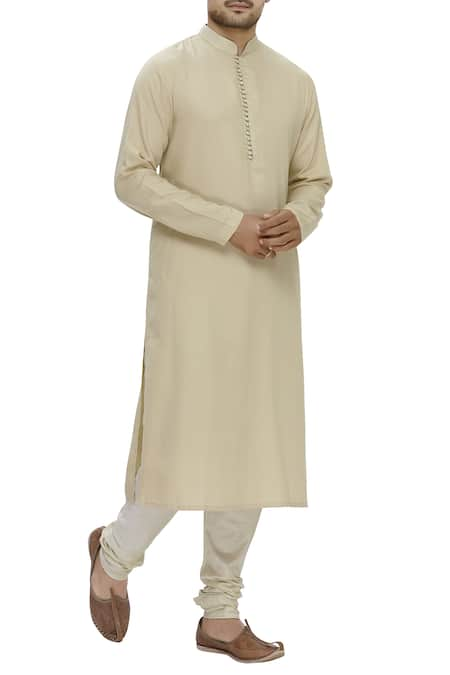 Ekam By Manish Mandarin Collar Kurta Set 