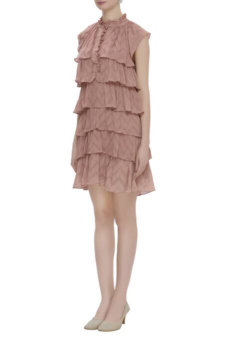 layered short dress