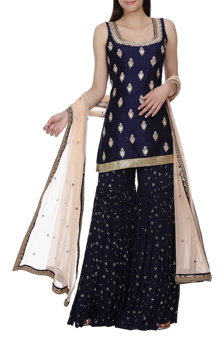 Bhumika Grover Embroidered sharara set 