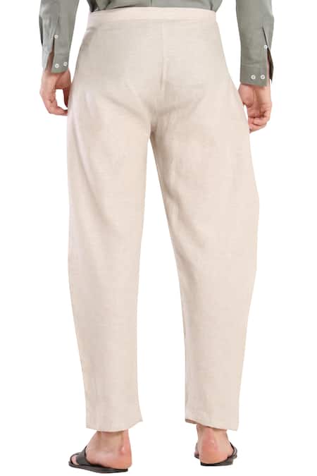 Men's Linen Trousers - Linen Trousers Online | John Henric