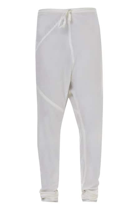 Shop_Chatenya Mittal_Green Silk Leaf Motif Woven Kurta Set_Online_at_Aza_Fashions