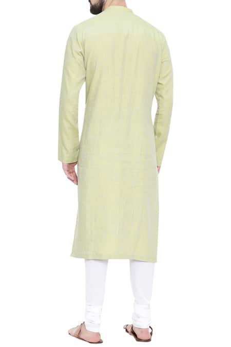 Mayank Modi - Men Linen kurta set 