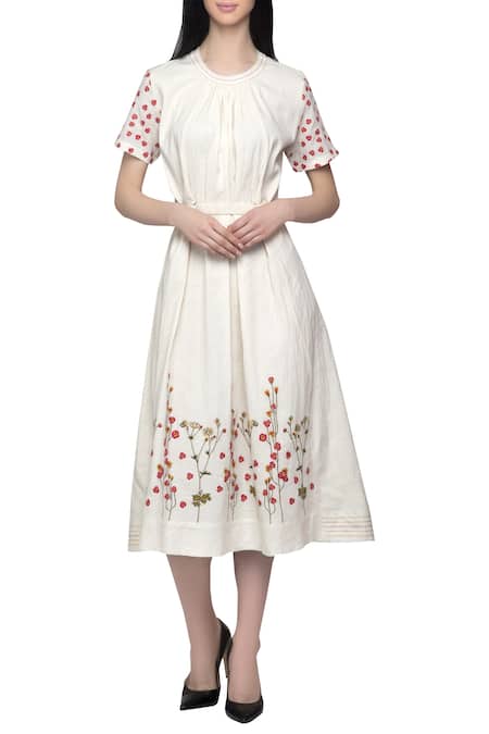 OEM Summer Elastic Midi Dress Floral Print Pattern Design Custom Women  Casual Midi Dresses at Rs 580/piece | Women Dress in Jaipur | ID:  2851487168091