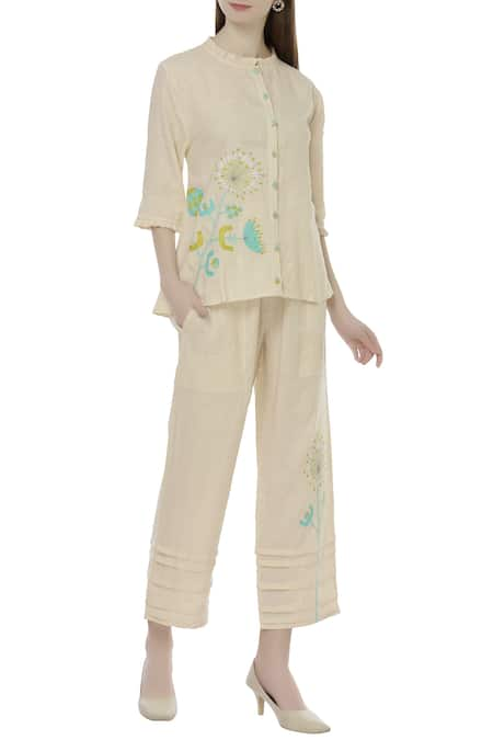 Shagun Manchanda Linen Straight Pants 