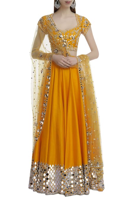 Preeti S Kapoor Embellished Lehenga Set 