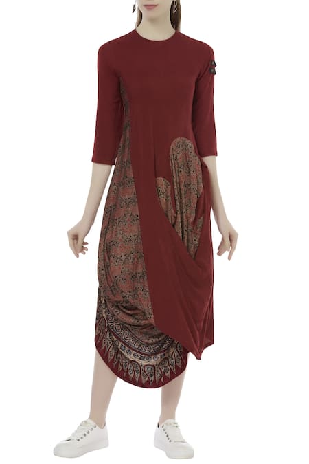 Fahd Khatri Handwoven Ajrakh Print Tunic 