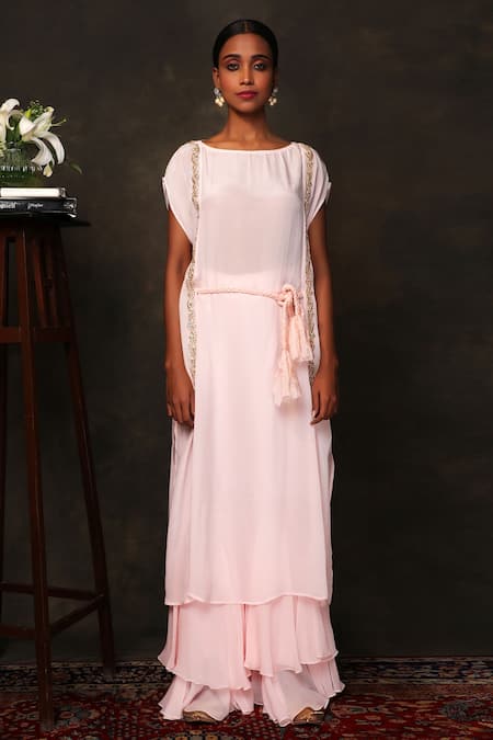 Nikasha Kaftan Tunic & Sharara Set 