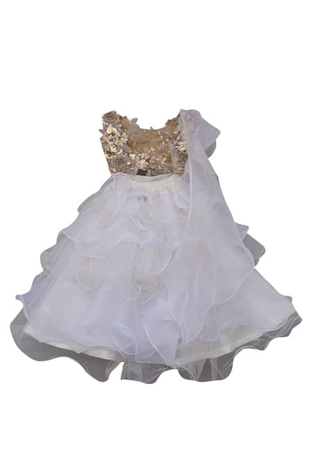 Fayon Kids Ruffle Lehenga Set 