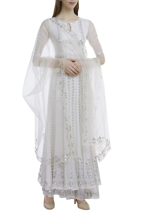 Esha Koul Embroidered Anarkali Set 