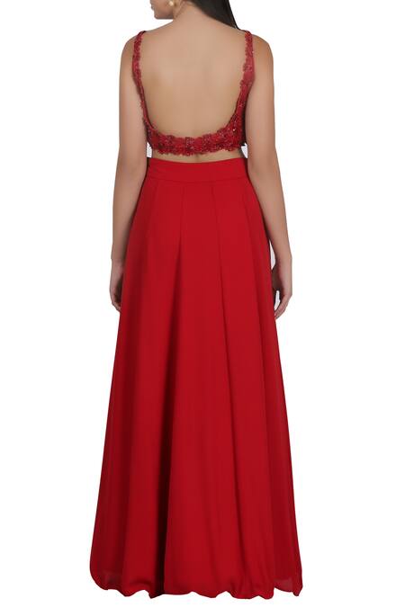 Shop Vaarha Embroidered Lehenga Set at Aza Fashions Shop_Vaarha_Embroidered Lehenga Set_at_Aza_Fashions