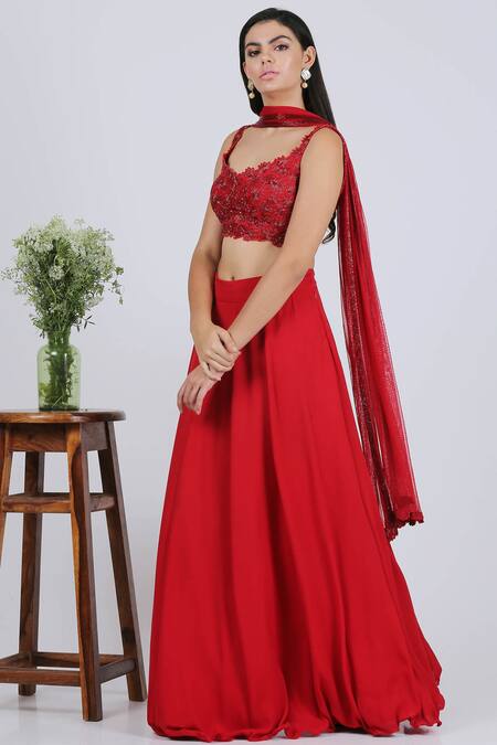 Buy Vaarha Embroidered Lehenga Set Online at Aza Fashions Buy_Vaarha_Embroidered Lehenga Set_Online_at_Aza_Fashions