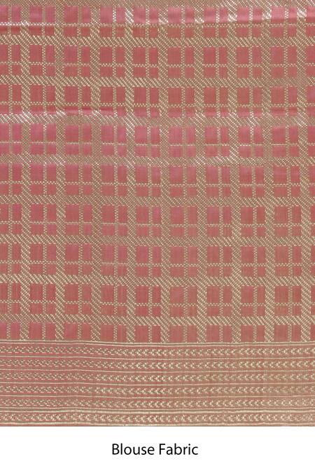 Buy_Ekaya Banaras_Yellow Silk Banarasi Saree With Unstitched Blouse Fabric_Online_at_Aza_Fashions