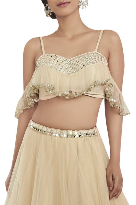 Buy Abhinav Mishra Peach Raw Silk Embroidered Lehenga Set Online at Aza Fashions Buy_Abhinav Mishra_Peach Raw Silk Embroidered Lehenga Set_Online_at_Aza_Fashions