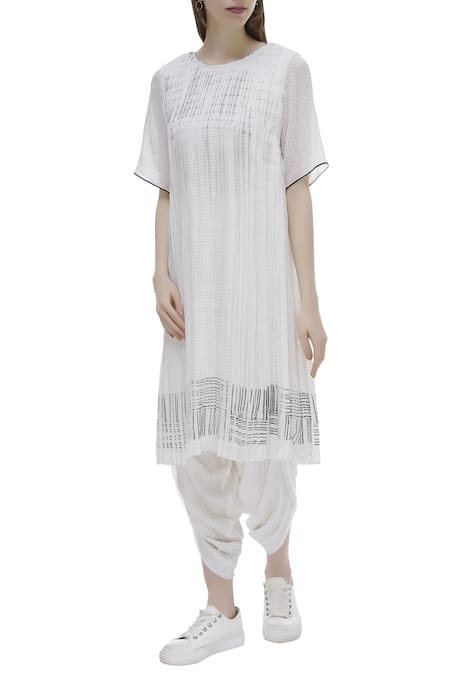 Urvashi Kaur Organic Cotton Printed Kurta 