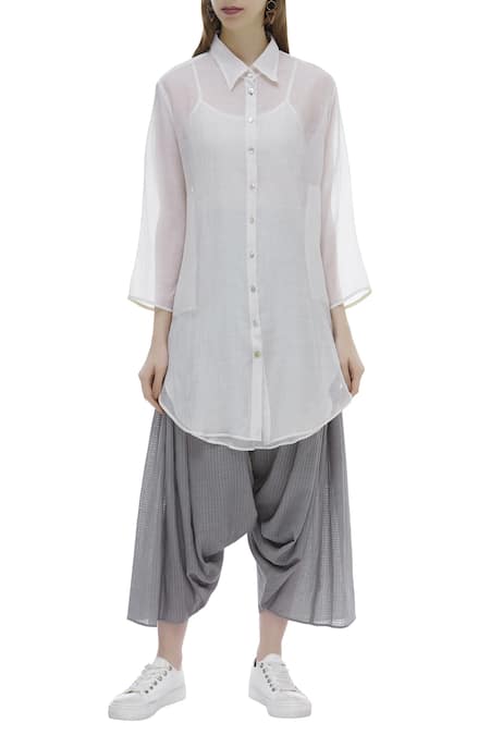 Urvashi Kaur Organic Cotton Shirt Tunic 