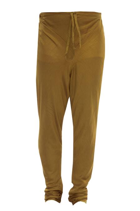 Shop_Vikram Phadnis_Yellow Bitcoin Embellished Nehru Jacket Set_Online_at_Aza_Fashions