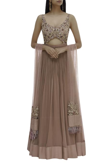 Nitika Kanodia Gupta Embellished Anarkali with Dupatta 