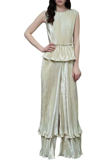 Swatee Singh Pleated Jumpsuit 