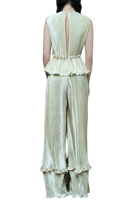 Swatee Singh Pleated Jumpsuit 