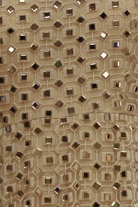 Vandana Sethi Beige Chikankari Net U-shaped Neckline Embroidered Anarkali With Dupatta at Aza Fashions Vandana Sethi_Beige Chikankari Net U-shaped Neckline Embroidered Anarkali With Dupatta _at_Aza_Fashions