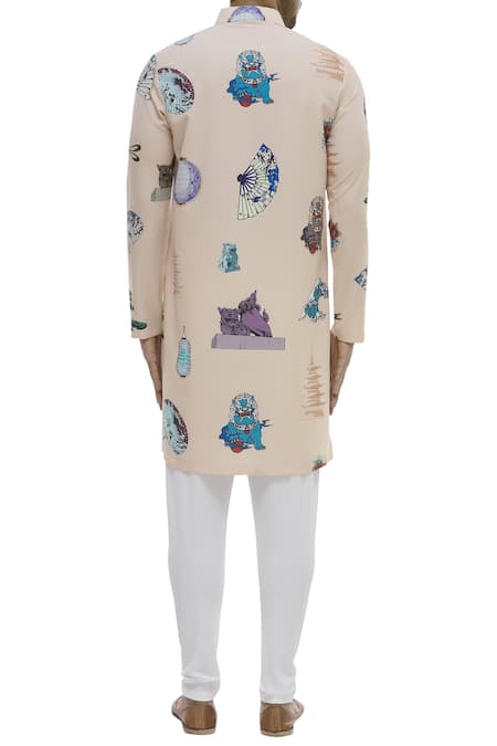 Nautanky Printed Kurta Set 