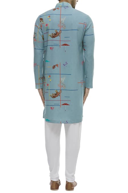 Nautanky Printed Kurta Set 