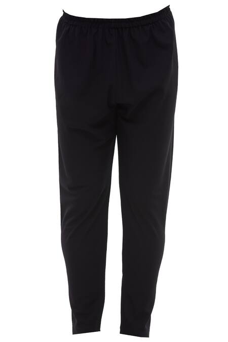 Shop Nautanky Black Korean Polyester Printed Bundi Kurta Set Online at Aza Fashions Shop_Nautanky_Black Korean Polyester Printed Bundi Kurta Set _Online_at_Aza_Fashions