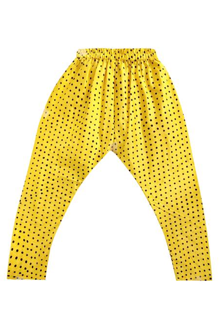 Lil Angels Green Kurta Cottonpant Silk Embellished With Pyjama Online at Aza Fashions Lil Angels_Green Kurta Cottonpant Silk Embellished With Pyjama_Online_at_Aza_Fashions