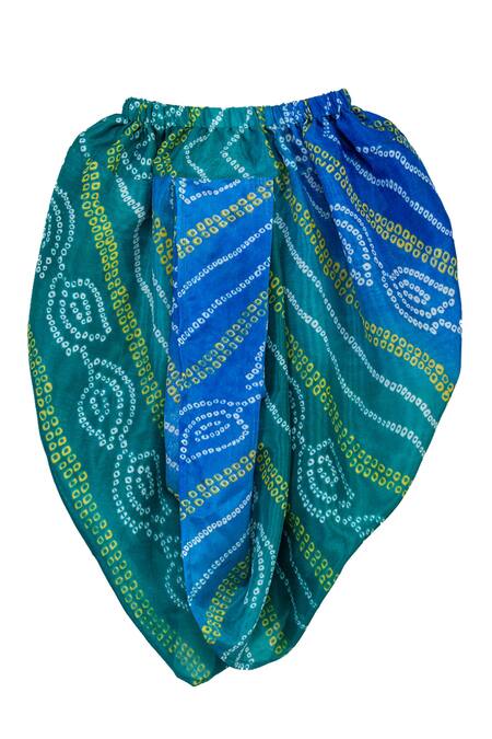 Minikin Blue Cotton, Silk Embroidery Kurta Set Online at Aza Fashions Minikin_Blue Cotton, Silk Embroidery Kurta Set _Online_at_Aza_Fashions