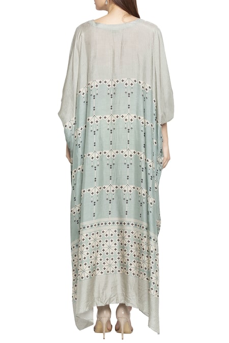 Soup By Sougat Paul Printed Kaftan Dress 