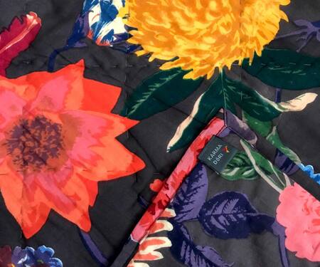 Buy_Karmadori_Multi Color Cotton Rhodes Handcrafted Quilt_Online_at_Aza_Fashions